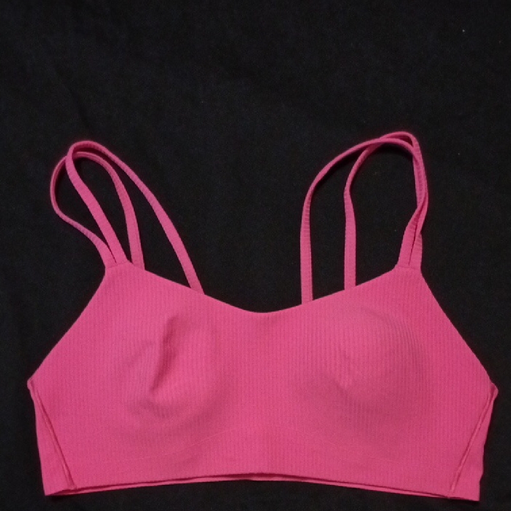 lululemon athletica Pink Strappy Sports Bra